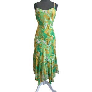 All in Favor | Dresses | All In Favor Green Pleated Midi Sundress | Poshmark